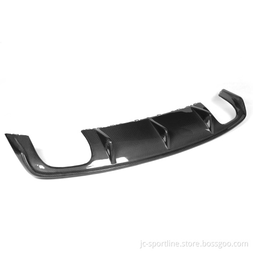 S3 Carbon Fiber Rear Diffuser for Audi A3 8V Sline 4-Door 2014-2016